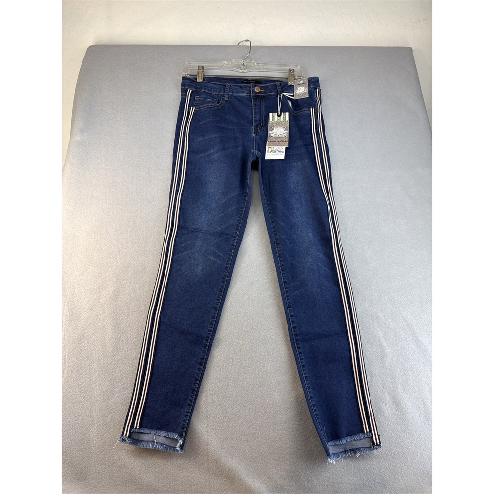 Denim Couture Red Classic Skinny Jean Size 15 W34.5 L29